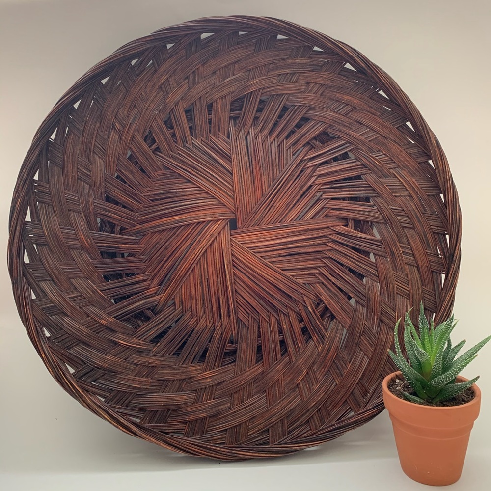 Large wall basket - Boho farmhouse decor